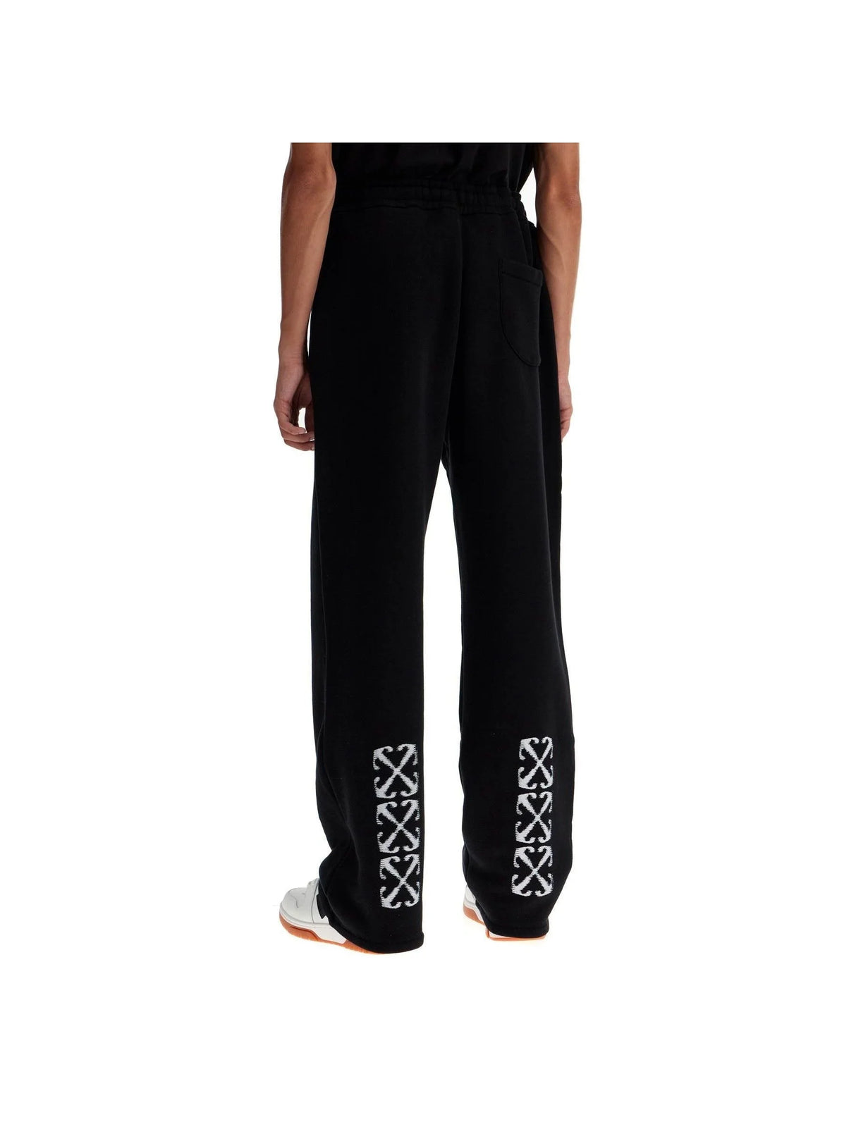 OFF-WHITE-Cotton Sweatpants -JOHN JULIA.