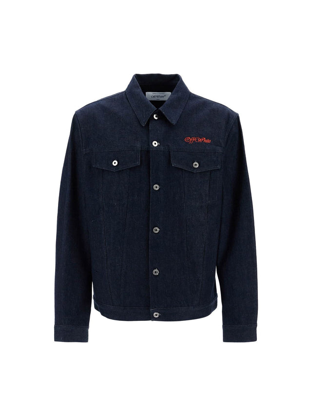 OFF-WHITE-Denim Shirt Jacket -JOHN JULIA.