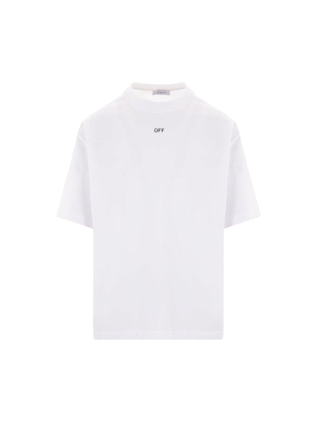 Dragon Arrow Skate Cotton T-shirt-OFF-WHITE-JOHN JULIA