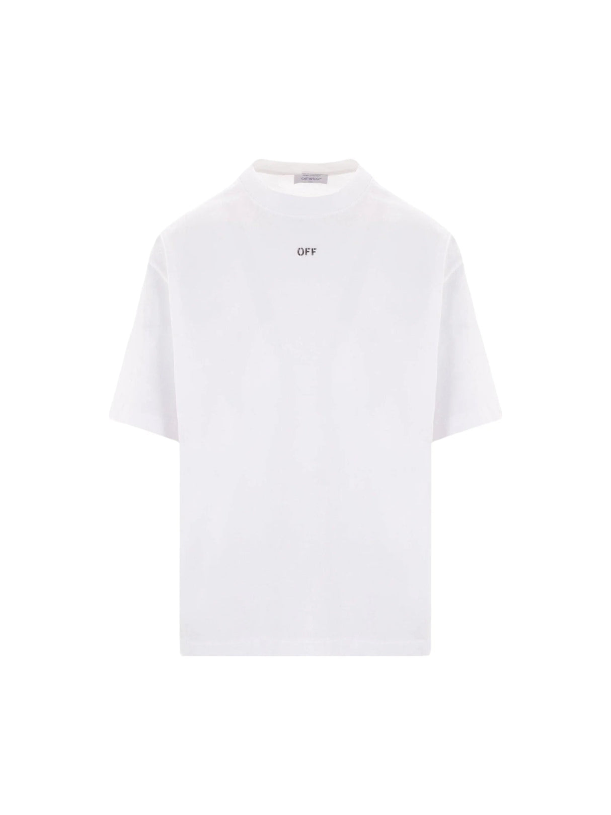 Dragon Arrow Skate Cotton T-shirt-OFF-WHITE-JOHN JULIA