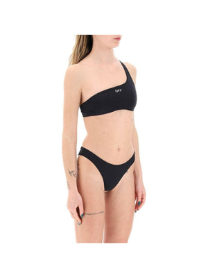 OFF-WHITE-Embroidered Logo Bikini Set-JOHN JULIA