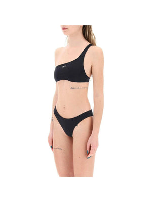 OFF-WHITE-Embroidered Logo Bikini Set-JOHN JULIA