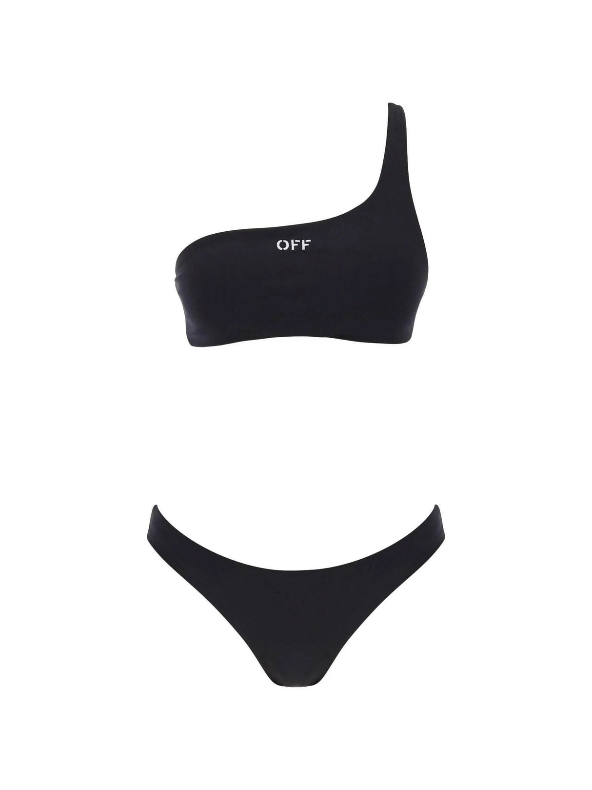 OFF-WHITE-Embroidered Logo Bikini Set-JOHN JULIA