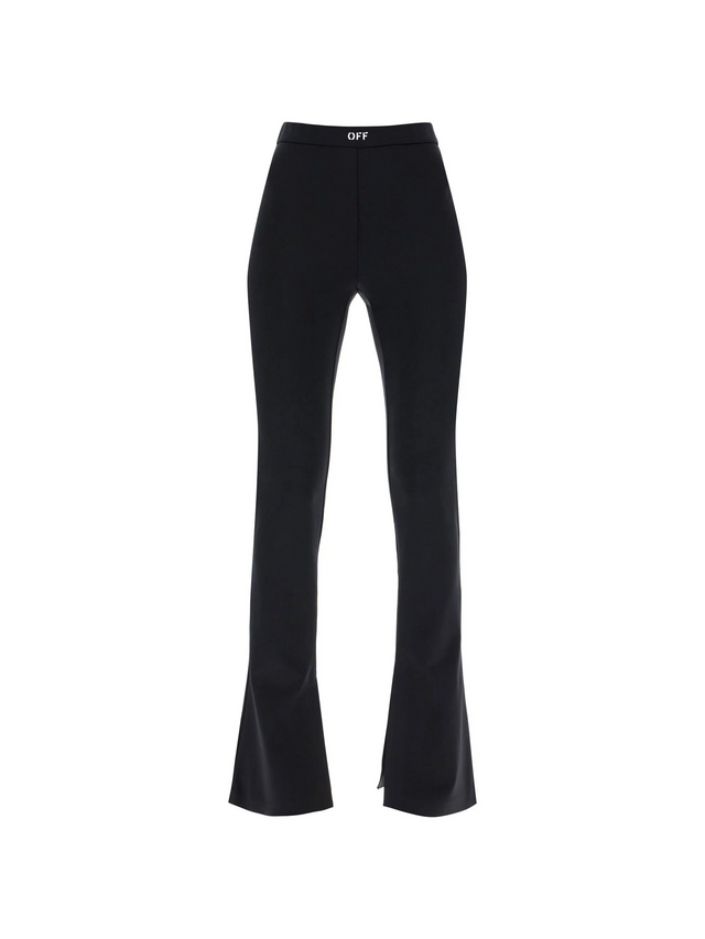 OFF-WHITE-Flared Leggings With -JOHN JULIA.