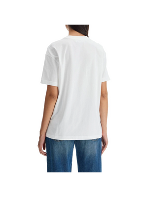 OFF-WHITE-Flower Bookish T -JOHN JULIA.