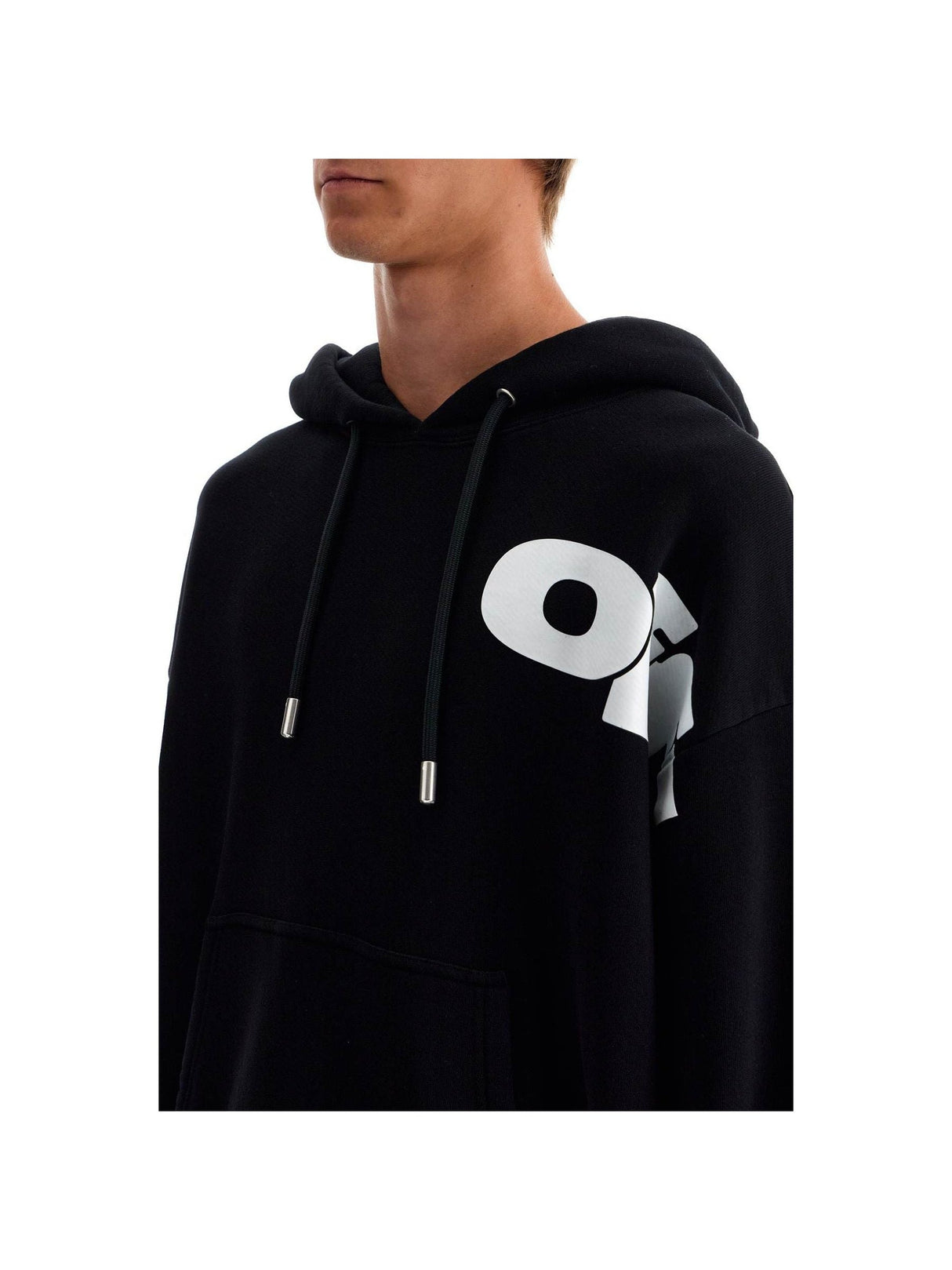 OFF-WHITE-French Terry Hoodie-JOHN JULIA