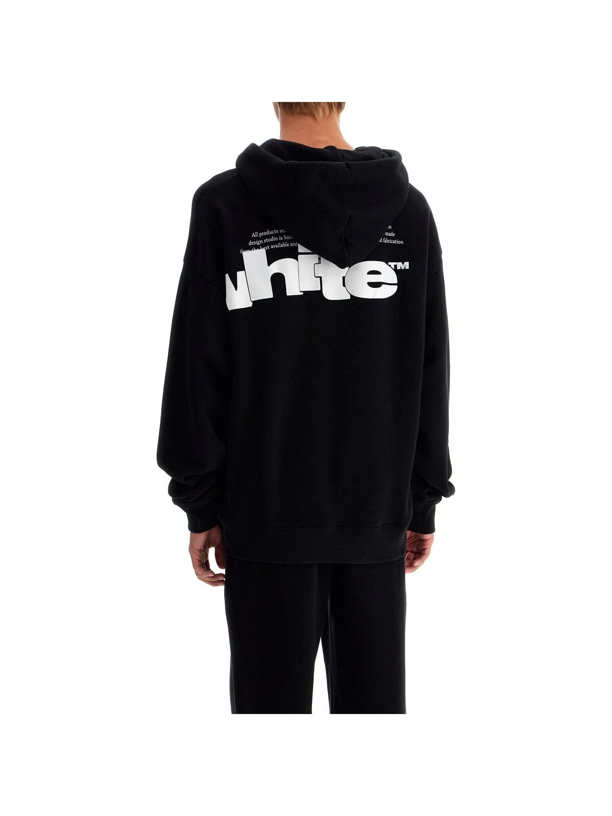 OFF-WHITE-French Terry Hoodie-JOHN JULIA