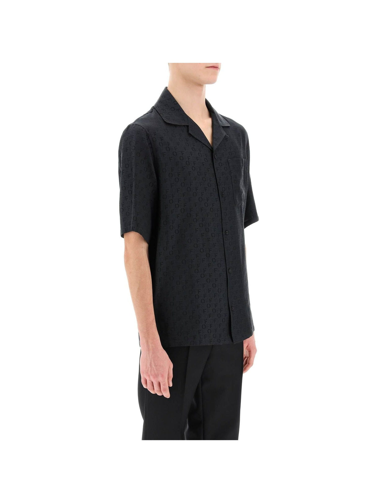 Holiday Cotton Silk Bowling Shirt