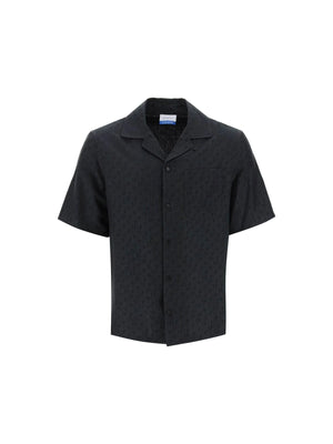 Holiday Cotton Silk Bowling Shirt - XXXS - Men > Clothing > Shirts