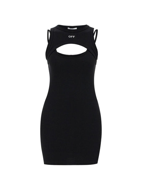 Layered Cut-Out Mini Dress - 34 - Women > Clothing > Dresses > Mini