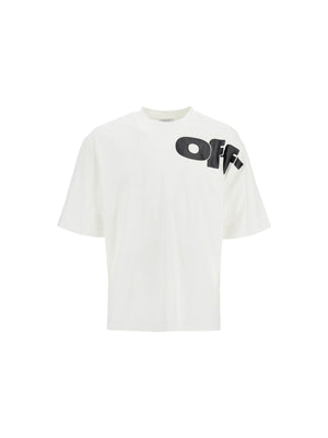 OFF-WHITE-Logo T-Shirt -JOHN JULIA.