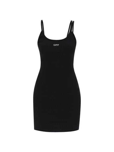 OFF Embroidered Cotton Tank Dress - 34 - Women > Clothing > Dresses > Mini