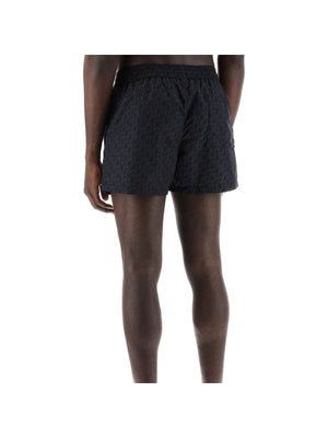 OFF Jacquard Nylon Poplin Shorts