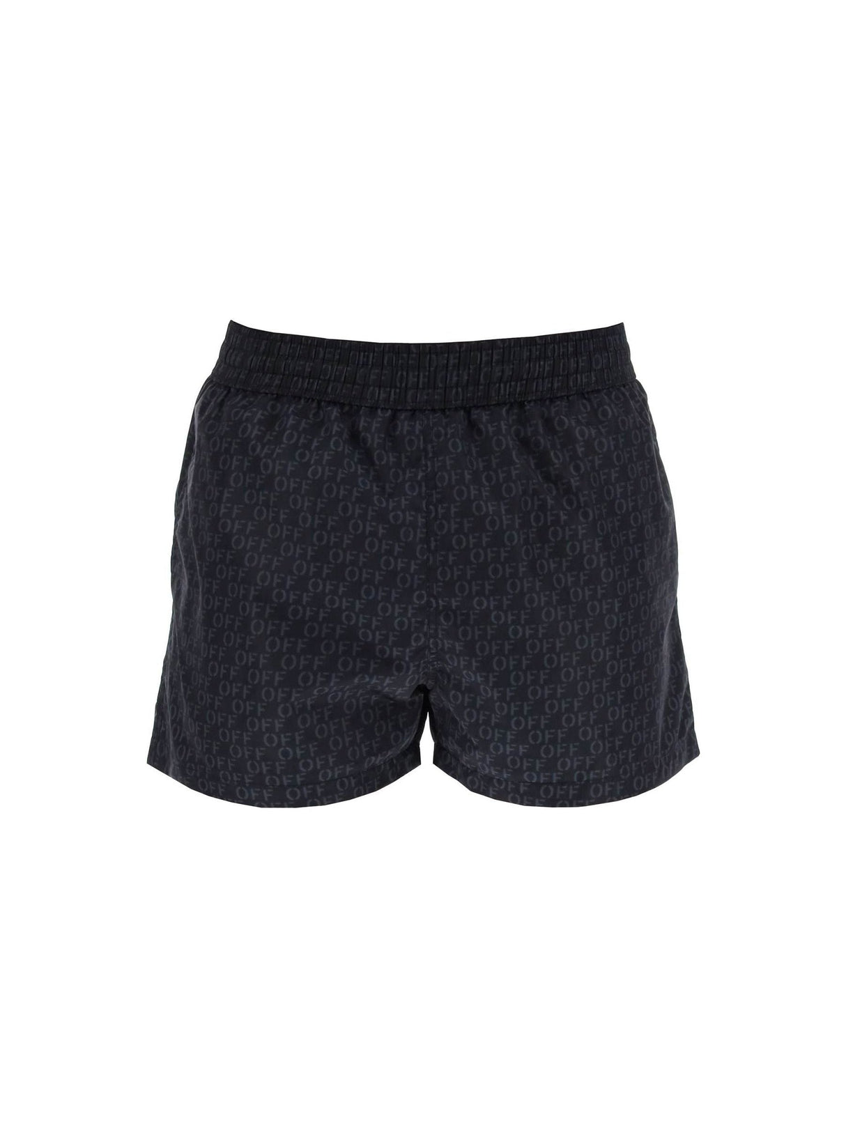 OFF Jacquard Nylon Poplin Shorts