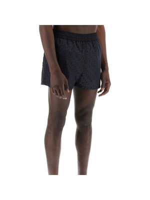 OFF Jacquard Nylon Poplin Shorts