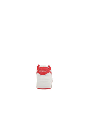 Out Of Office Leather Sneakers-OFF-WHITE-JOHN JULIA