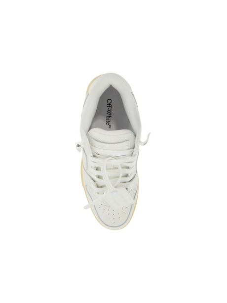 Out Of Office Leather Sneakers-Off-White-JOHN JULIA