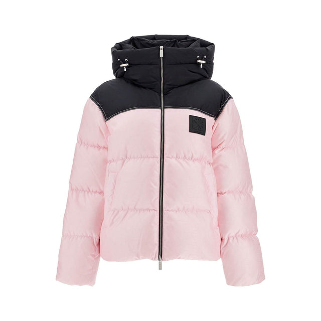 OFF-WHITE-Oversized Down Jacket With -JOHN JULIA.