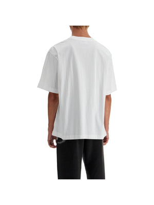 OFF-WHITE-Oversized Crewneck T-Shirt -JOHN JULIA.