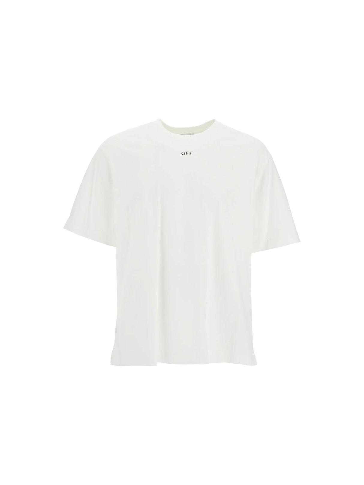 OFF-WHITE-Oversized Crewneck T-Shirt -JOHN JULIA.