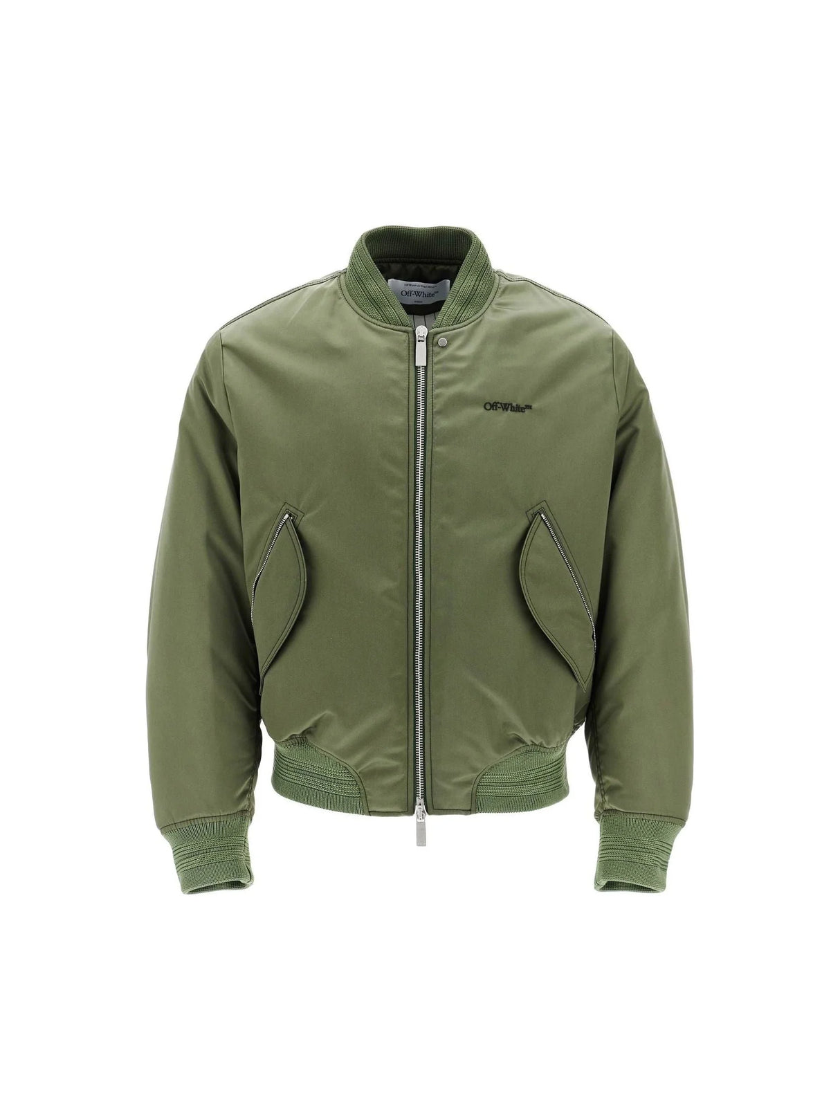 Padded Nylon Bomber Jacket - 42 - Men > Clothing > Jackets and Blazers > Bomber jackets