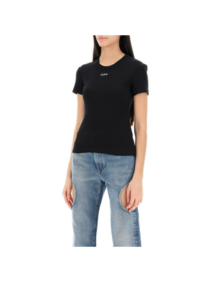 Ribbed T-Shirt - Women > Clothing > Tops and Sweatshirts > T-shirts and Polo shirts