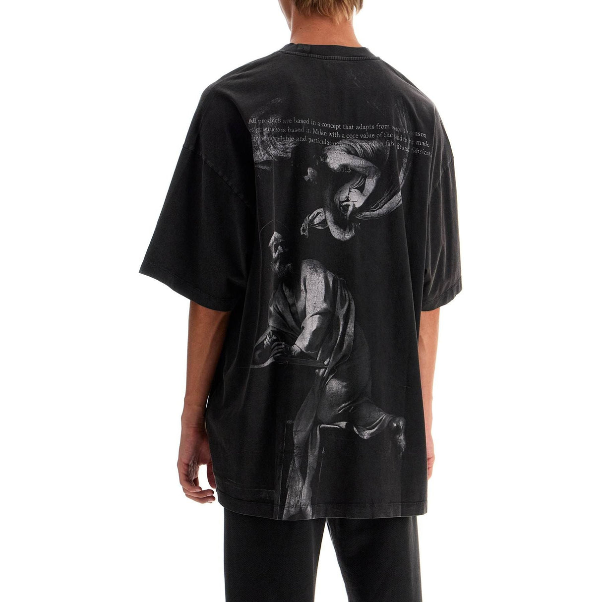 OFF-WHITE-S. Matthew Print T-Shirt -JOHN JULIA.