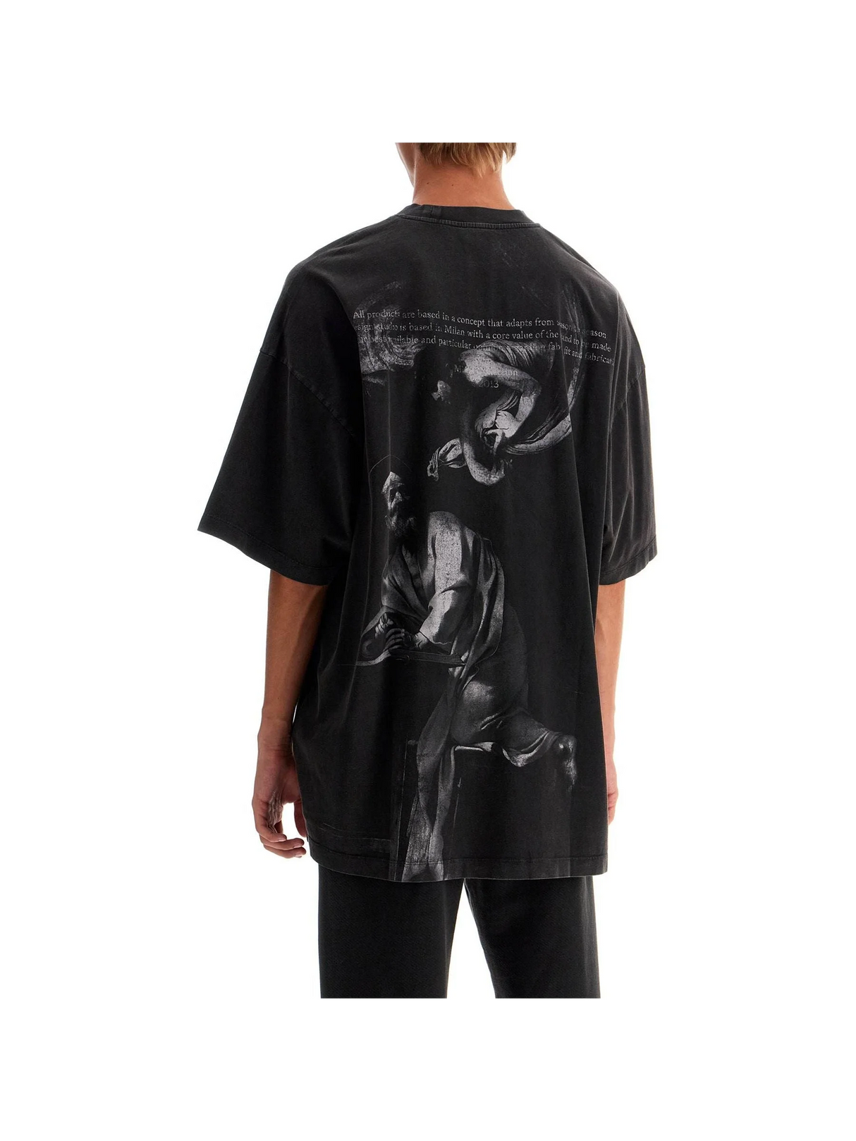 OFF-WHITE-S. Matthew Print T-Shirt -JOHN JULIA.