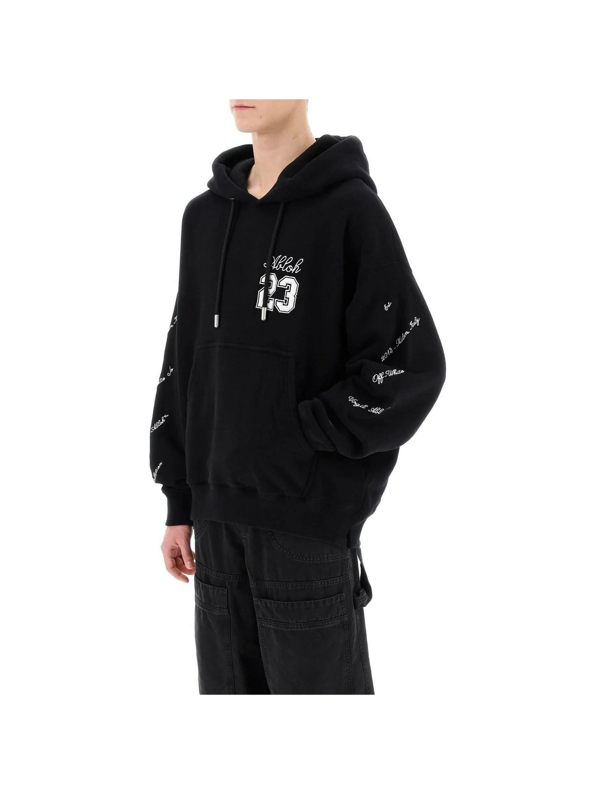 Skate Hoodie With 23 Logo OFF-WHITE JOHN JULIA.