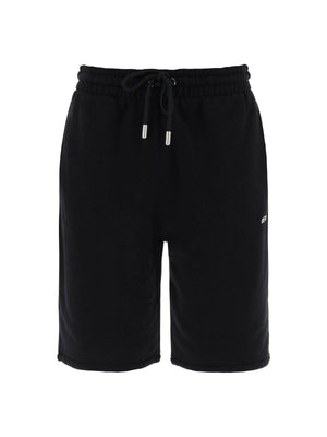 Sporty Bermuda Shorts With Embroidered Arrow OFF-WHITE JOHN JULIA.