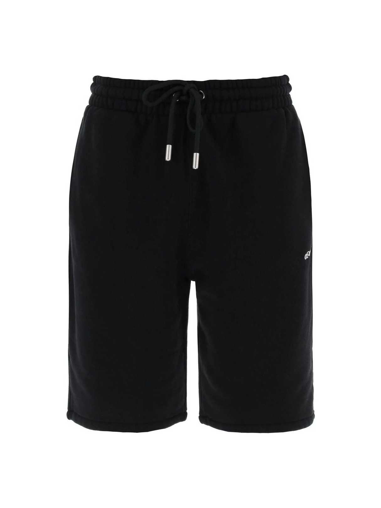 Sporty Bermuda Shorts With Embroidered Arrow OFF-WHITE JOHN JULIA.