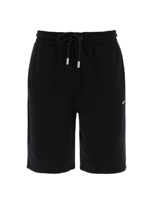 Sporty Bermuda Shorts With Embroidered Arrow OFF-WHITE JOHN JULIA.