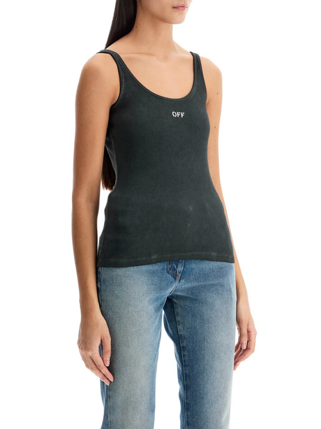 Stretch Cotton Tank Top For Women