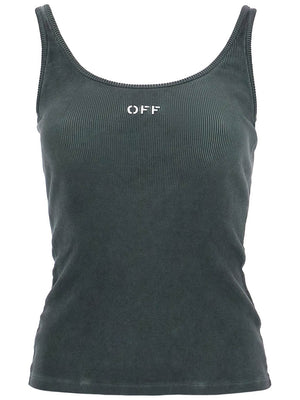 Stretch Cotton Tank Top For Women