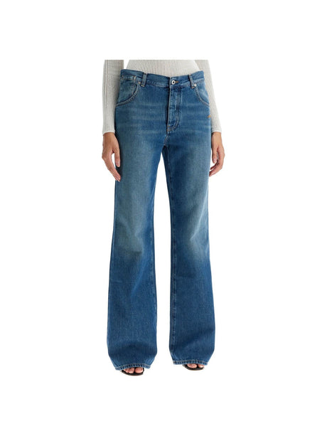 OFF-WHITE-Wide Leg Jeans -JOHN JULIA.