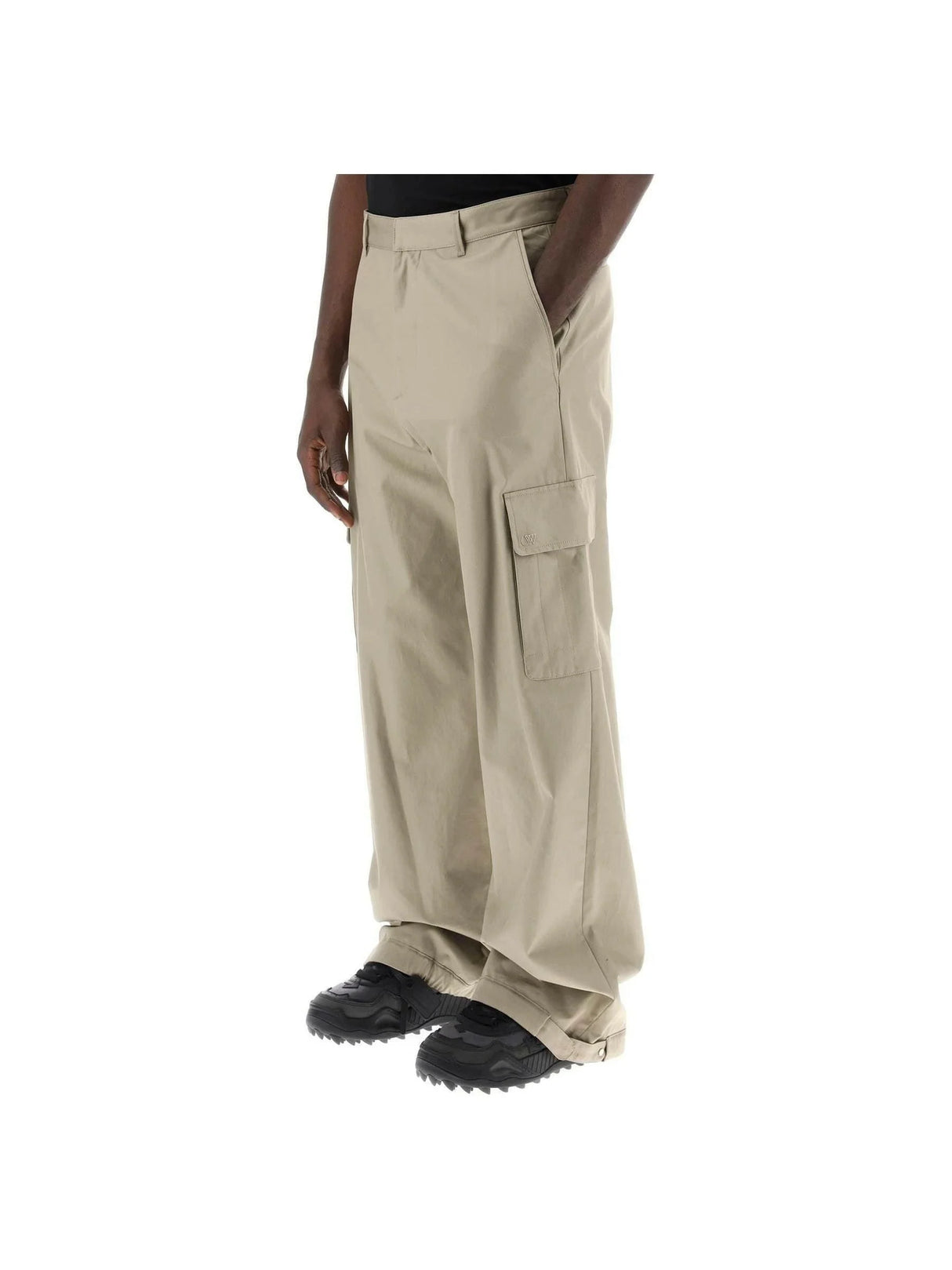 Wide-Legged Cargo Pant OFF-WHITE JOHN JULIA.