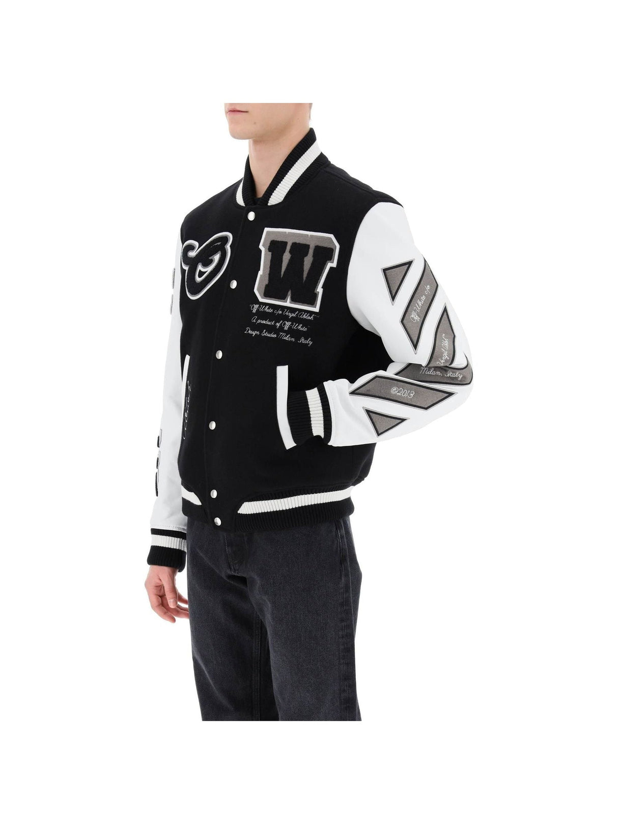 Lea Varsity Bomber Jacket