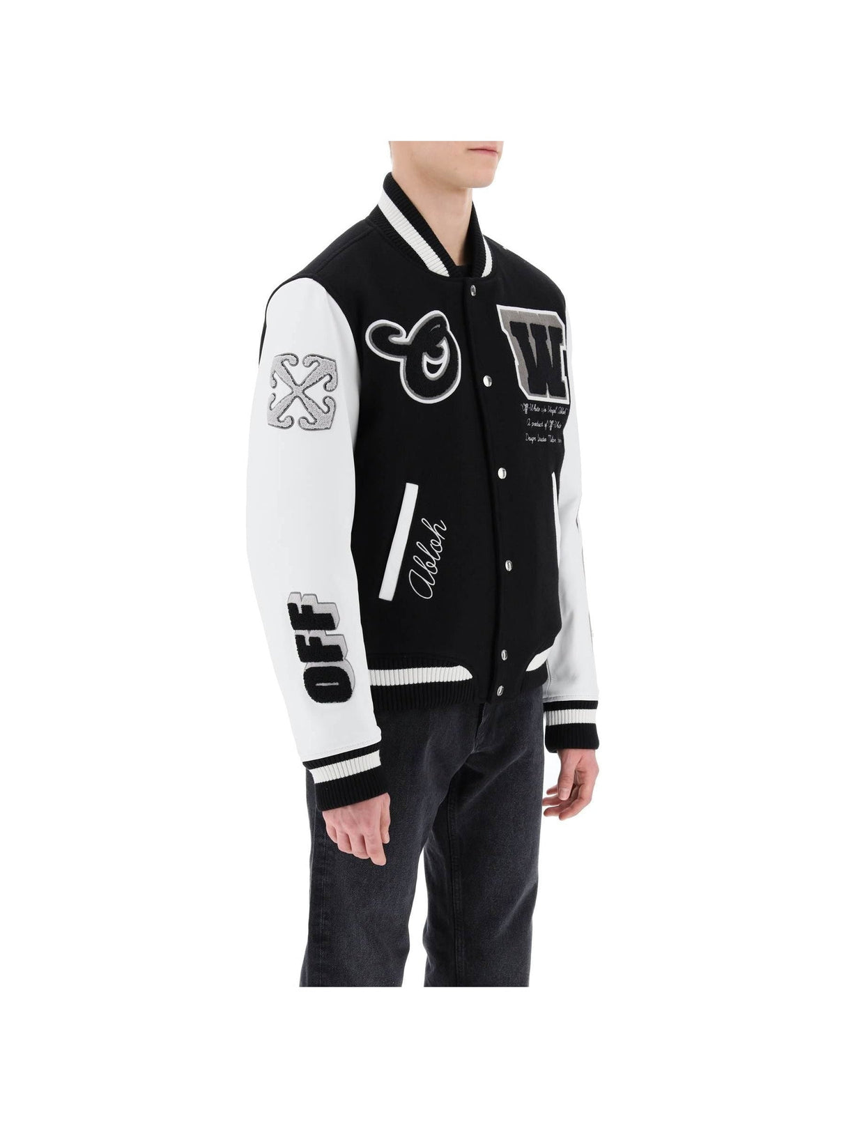 Lea Varsity Bomber Jacket