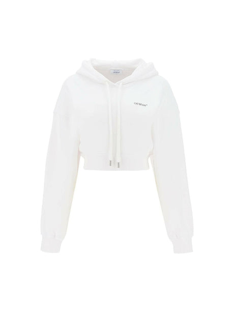 x Ray Arrow Cropped Hoodie OFF-WHITE JOHN JULIA.