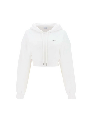 x Ray Arrow Cropped Hoodie OFF-WHITE JOHN JULIA.