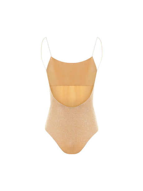 Lumière Lurex One-piece Swimsuit-OSÉREE-JOHN JULIA