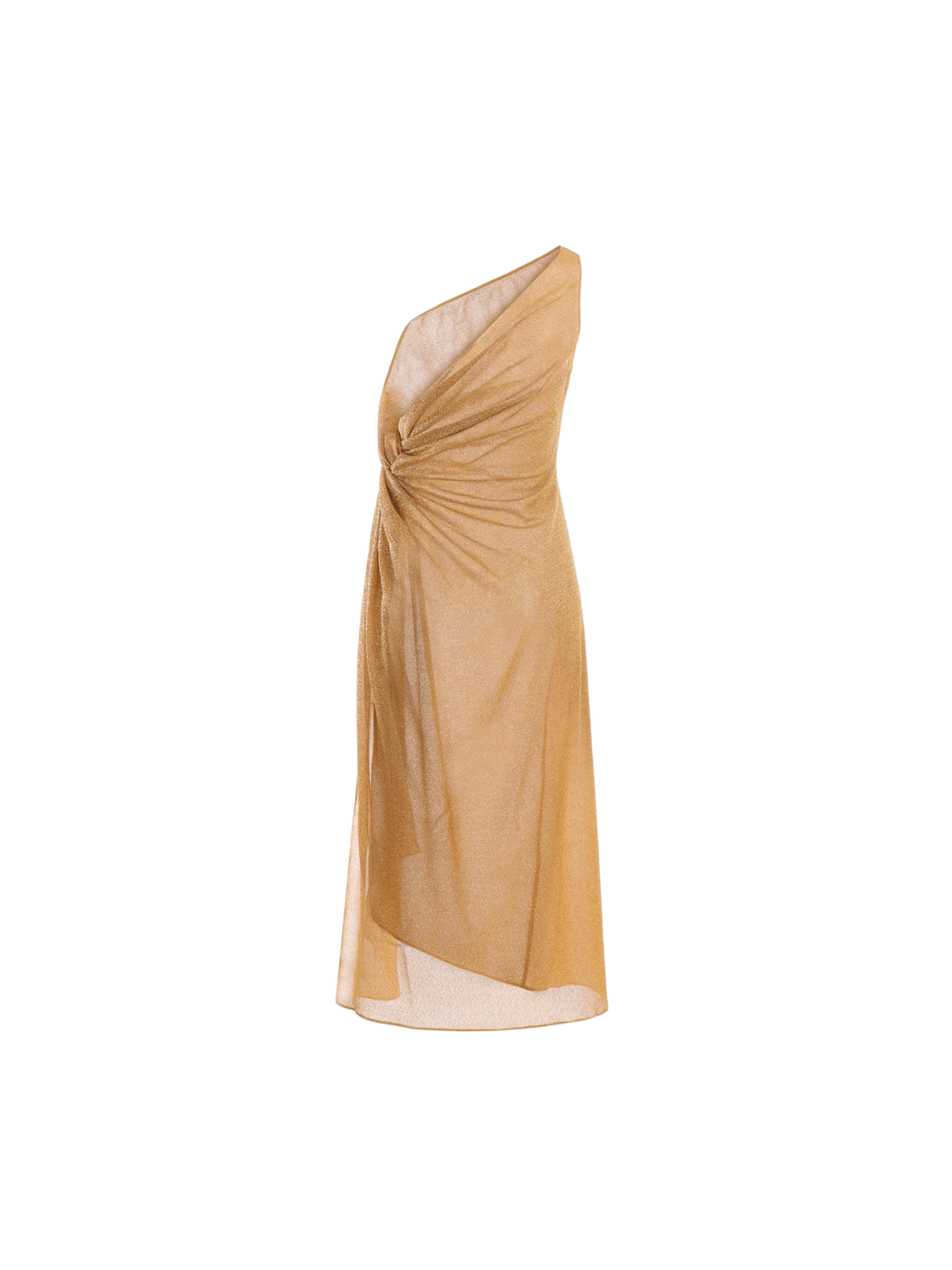 One-Shoulder Lurex Dress-OSÉREE-JOHN JULIA