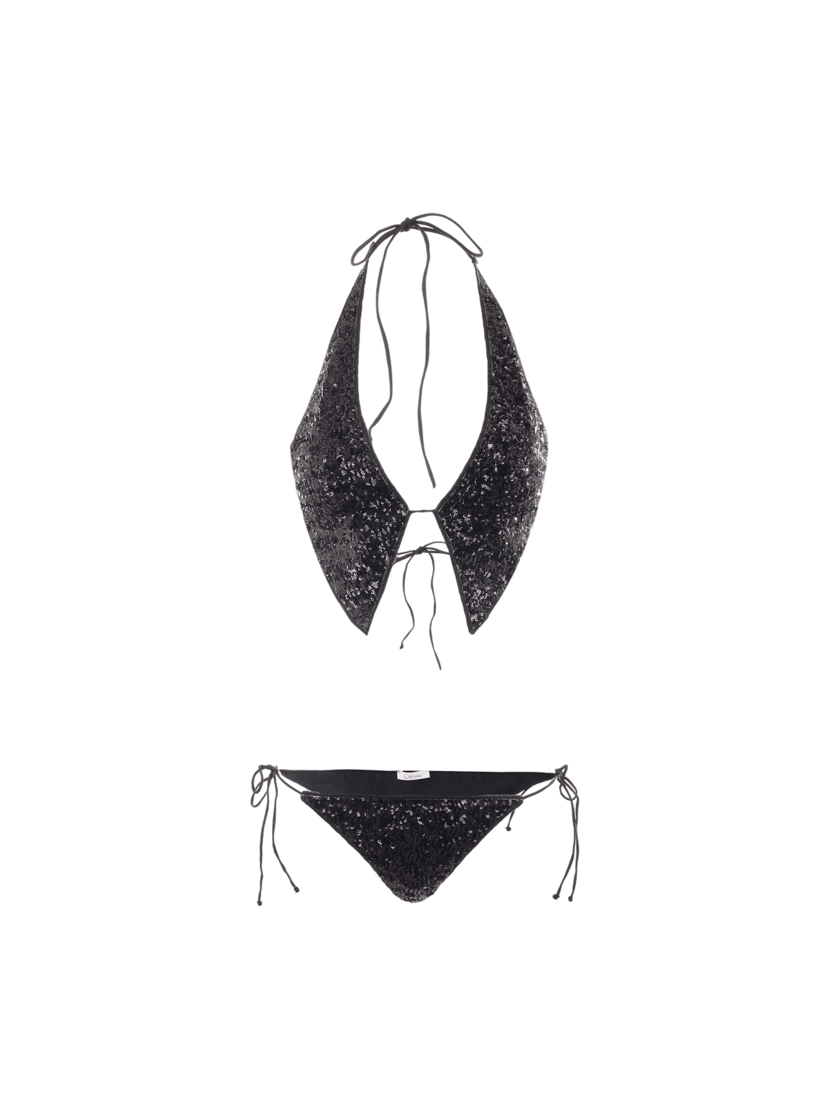 Sequinned Fabric Bikini-OSÉREE-JOHN JULIA