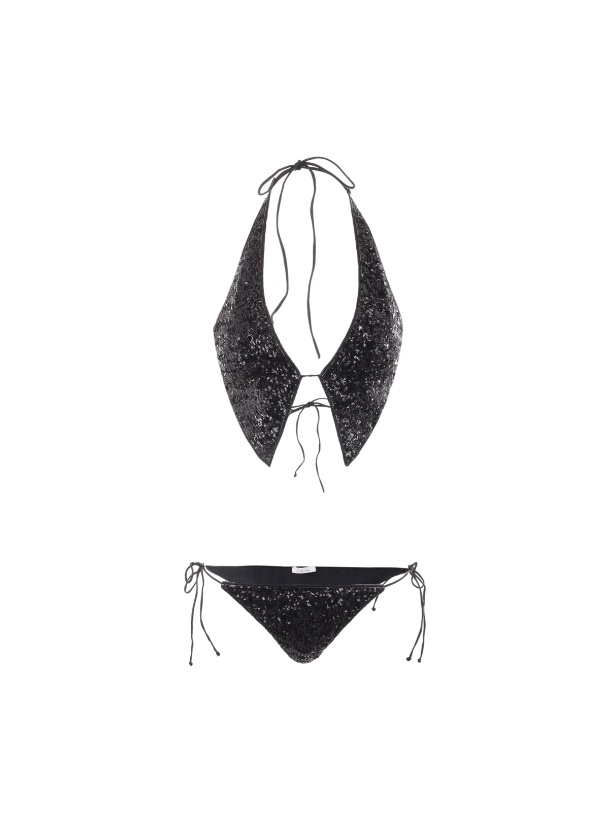 Sequinned Fabric Bikini-OSÉREE-JOHN JULIA