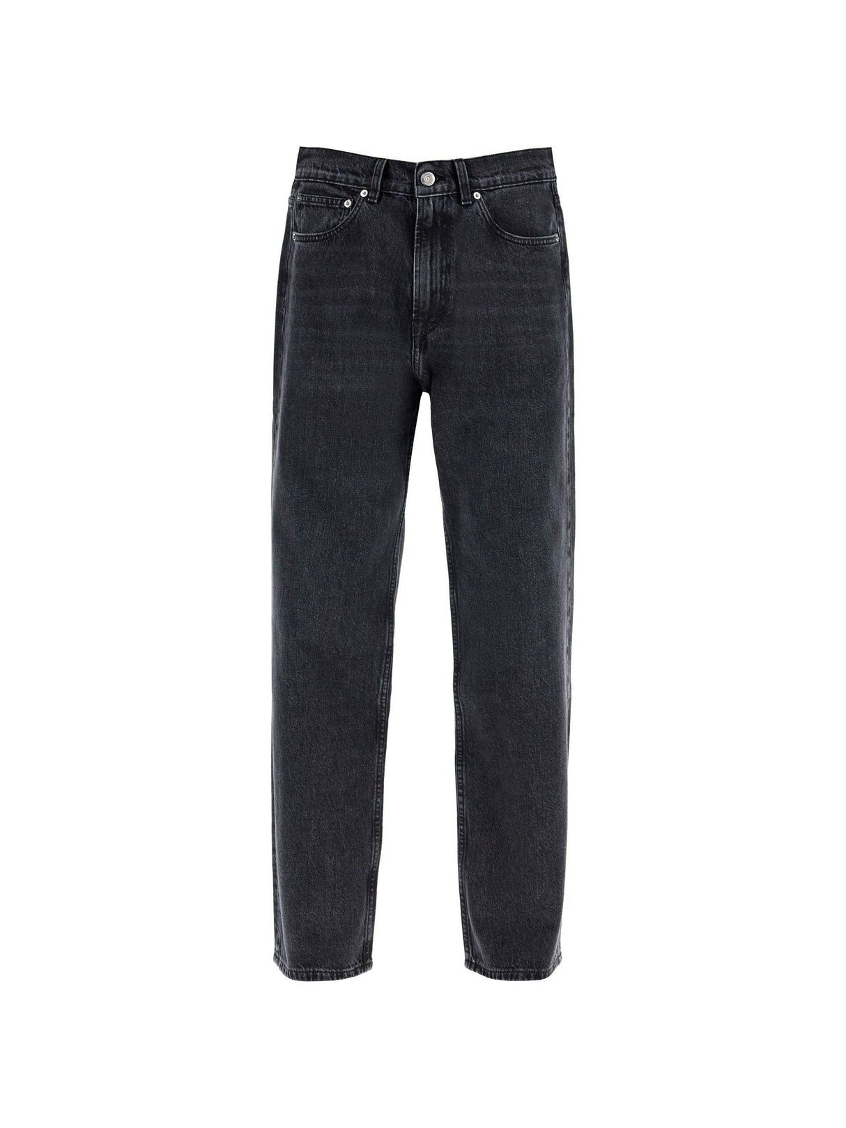 Cotton Denim Third Cut Jeans