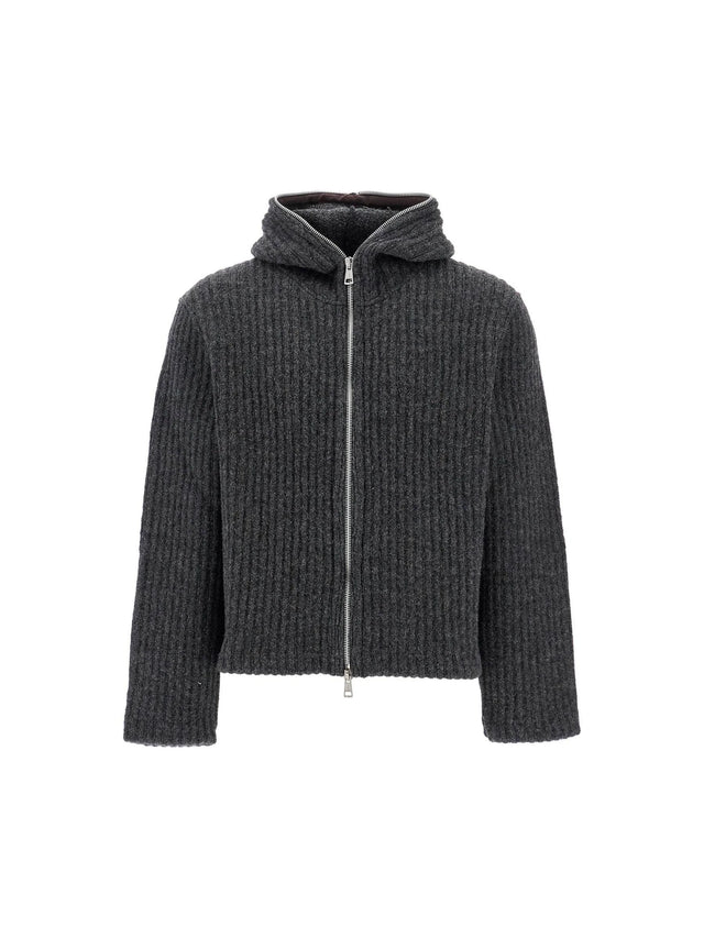 OUR LEGACY-Hooded Zip-up Sweater-JOHN JULIA