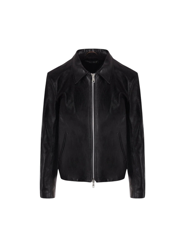 Leather Mini Jacket-OUR LEGACY-JOHN JULIA