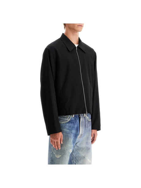 Twill Wool Lightweight Blouson