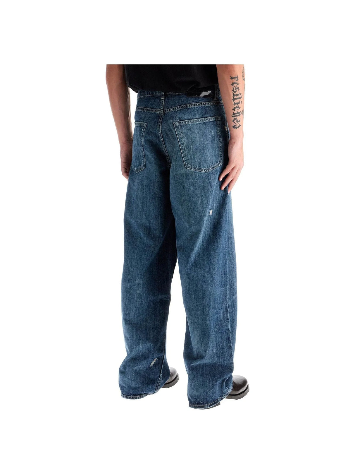 Wide Leg Denim Jeans-OUR LEGACY-JOHN JULIA