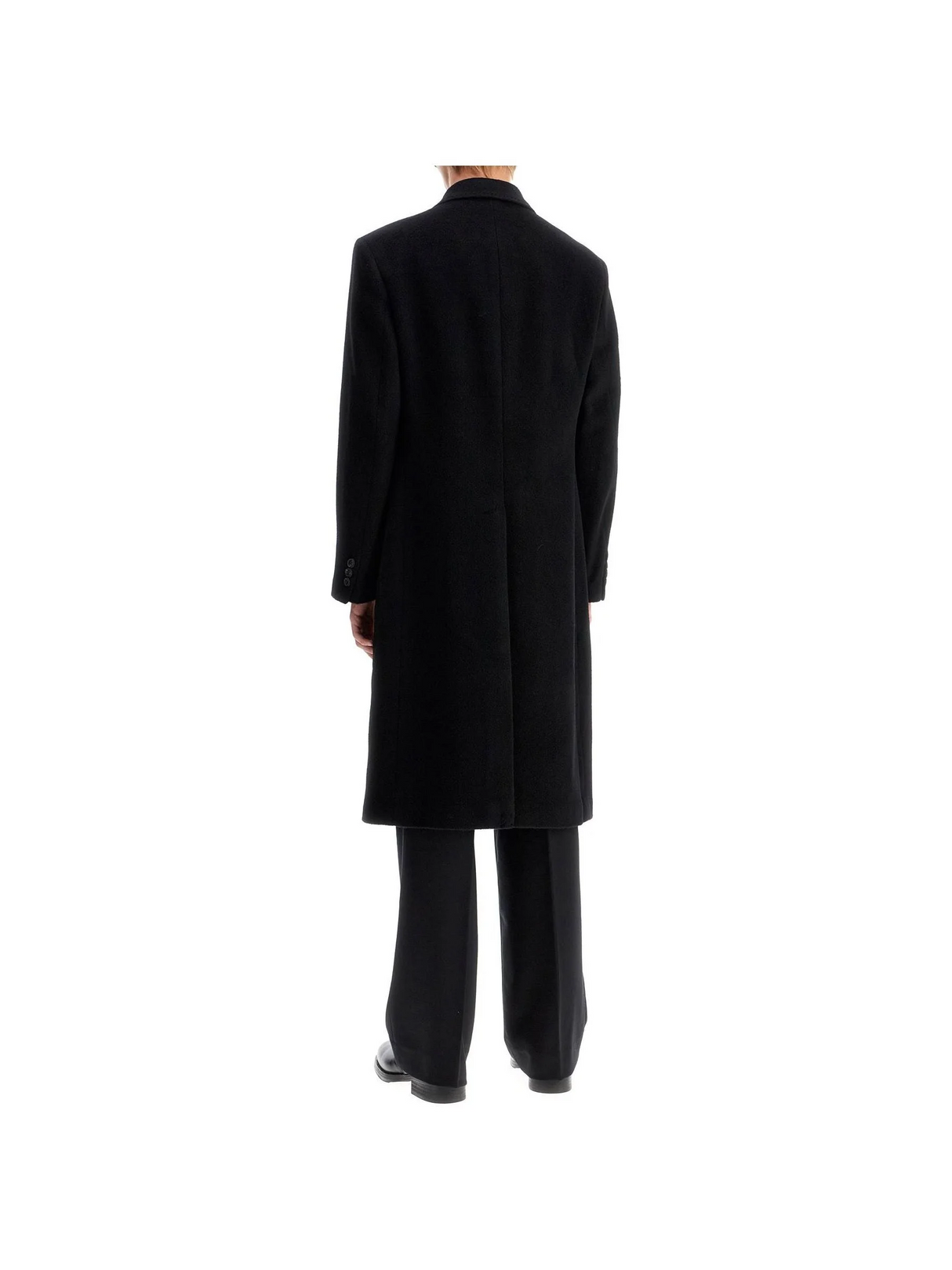 Wool Mohair Double-Breasted Coat - Men > Clothing > Outerwear > Coats